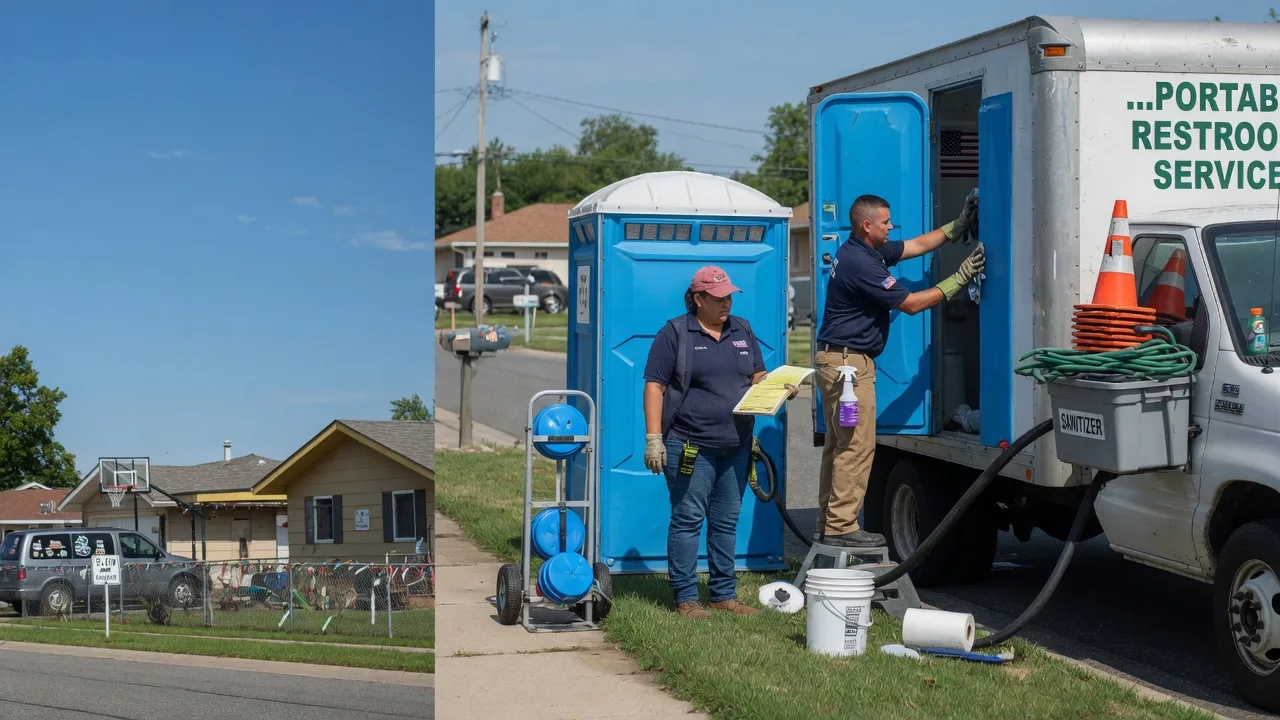 Portable Toilet Rental in Henderson, IA near me
